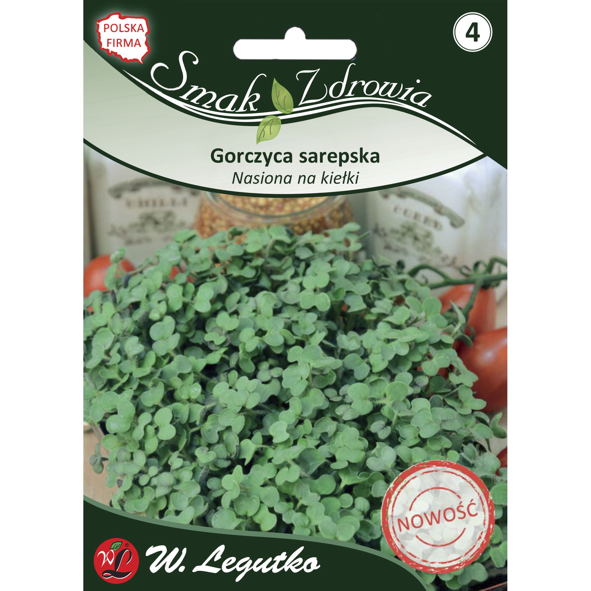 Semienka na klíčky W. LEGUTKO GORCZYCA SAREPSKA 20 g