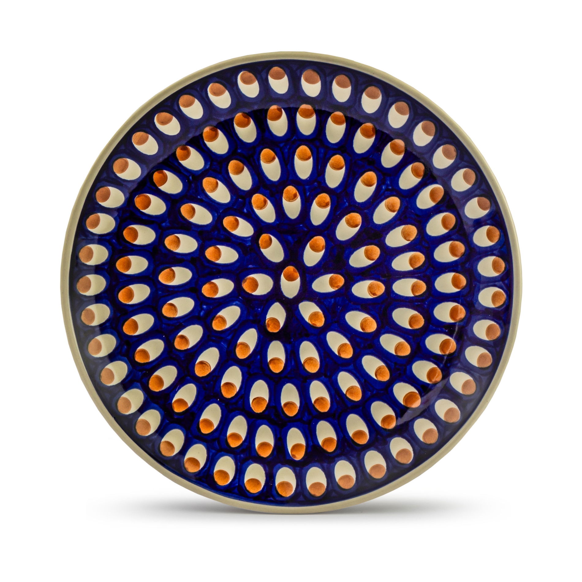 Mělký jídelní talíř Manufaktura Bolesławiec 25,5 cm - dek. 52