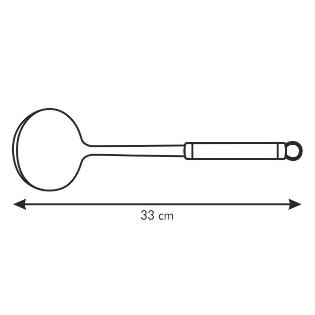 TESCOMA President 33 cm - chochla / łyżka wazowa ze stali nierdzewnej