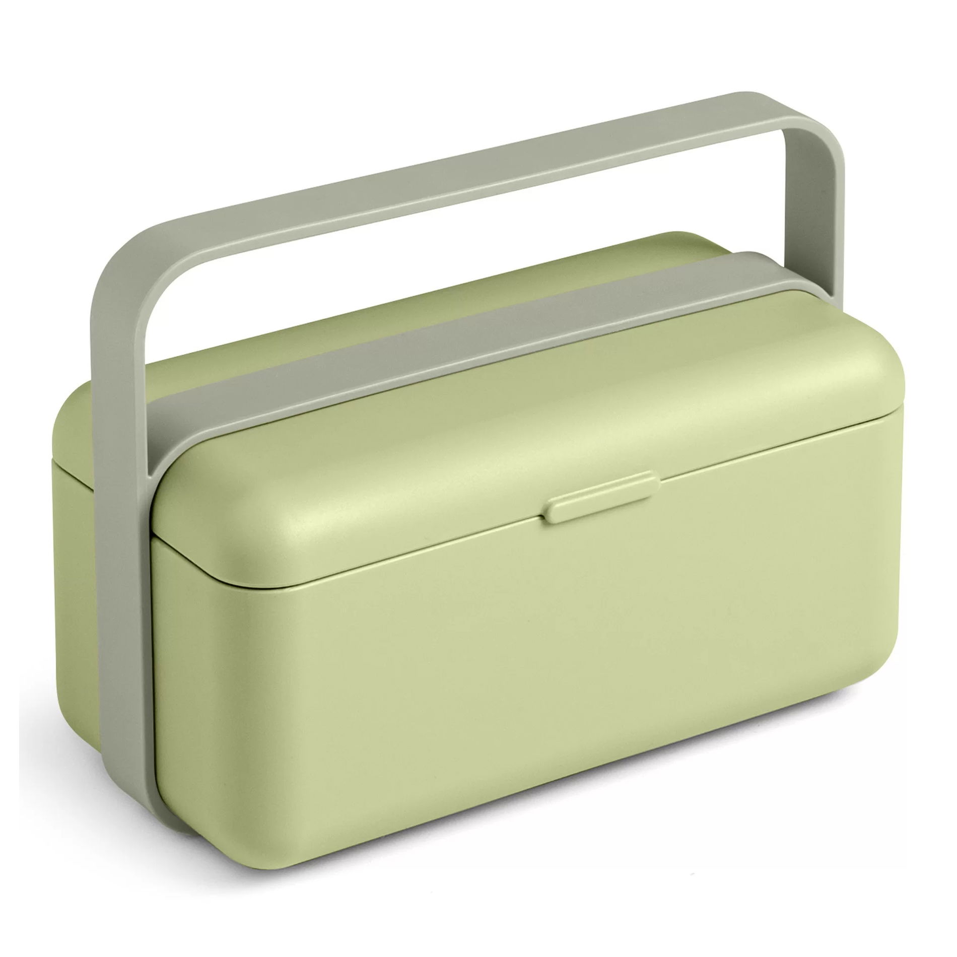 BLIM+ Create Bauletto - lunch box / śniadaniówka ze sztućcami trzykomorowa