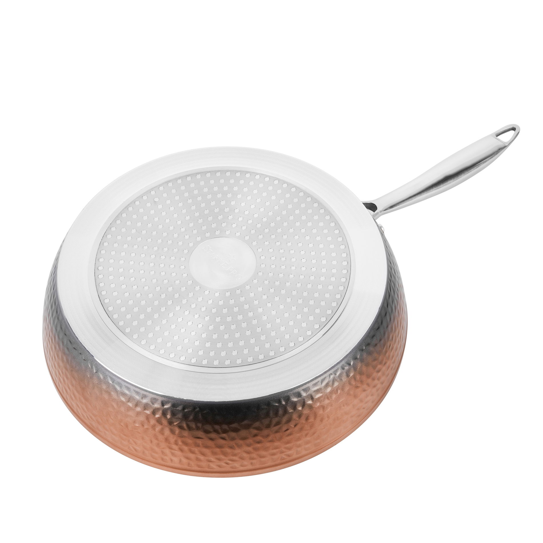 Nepřilnavá pánev STARKE PRO GLOSSY COPPER MĚDĚNÁ 28 cm