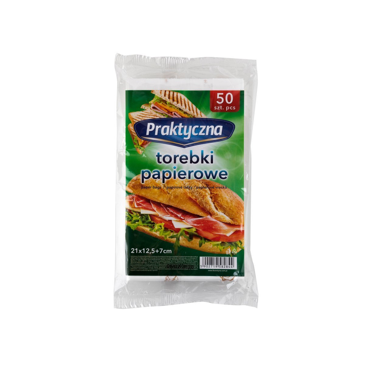SNÍDAŇOVÉ SÁČKY BÍLÉ 50 ks.