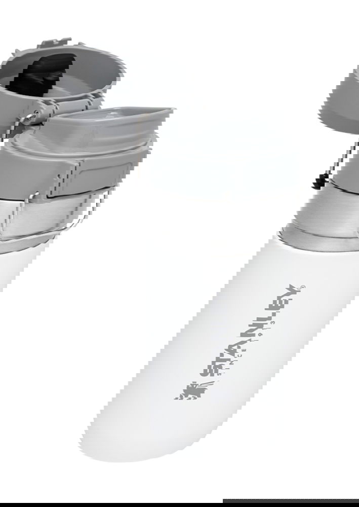 STANLEY Quick Flip 0,47 l bílá – nerezová termoska
