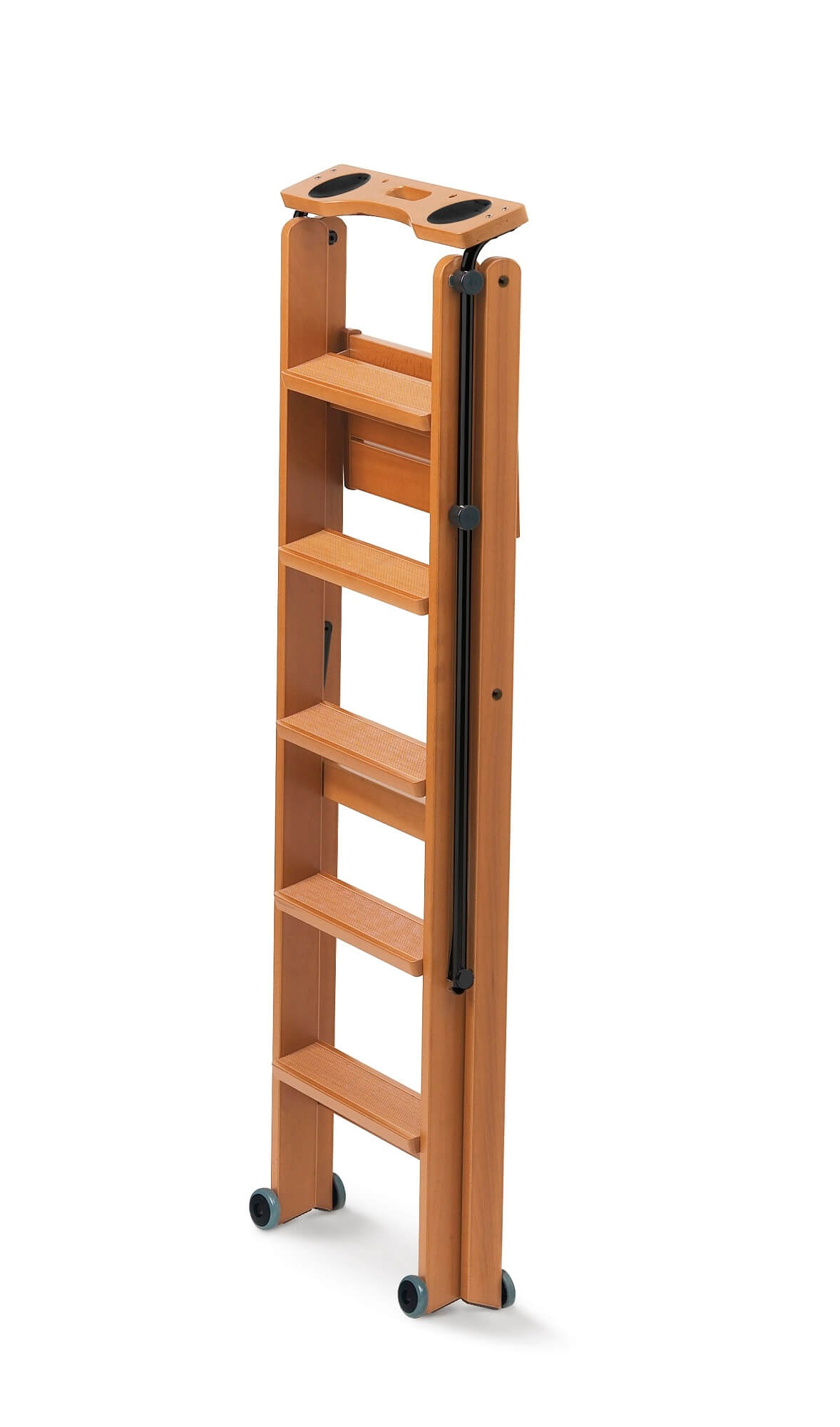ARREDAMENTI Tuscania 5 182 x 50 cm - drabina pokojowa drewniana 5 stopniowa