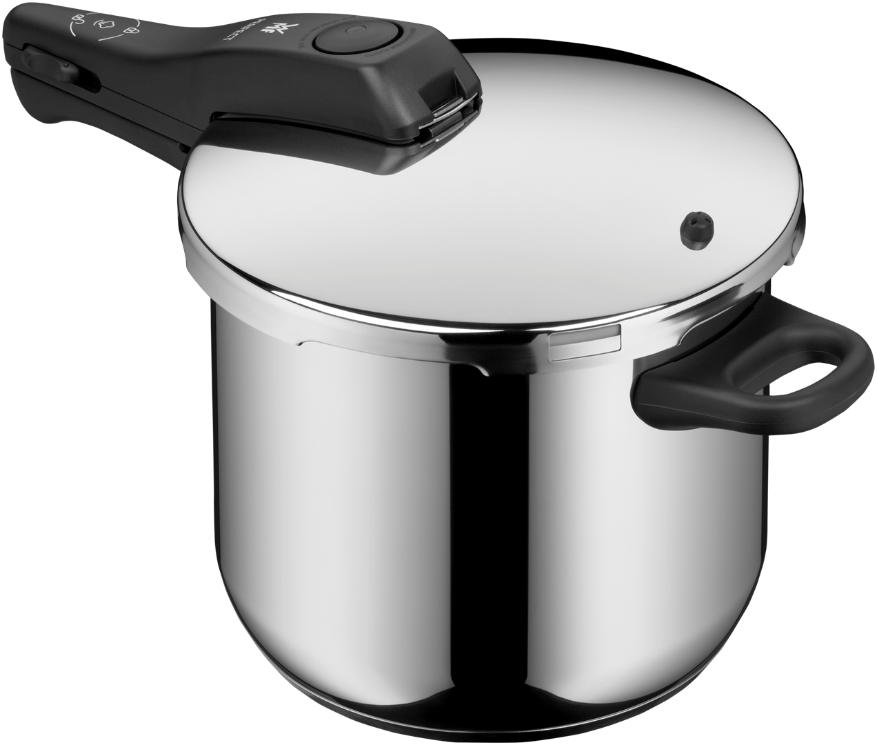 WMF Perfect 6,5 l - szybkowar ciśnieniowy ze stali nierdzewnej