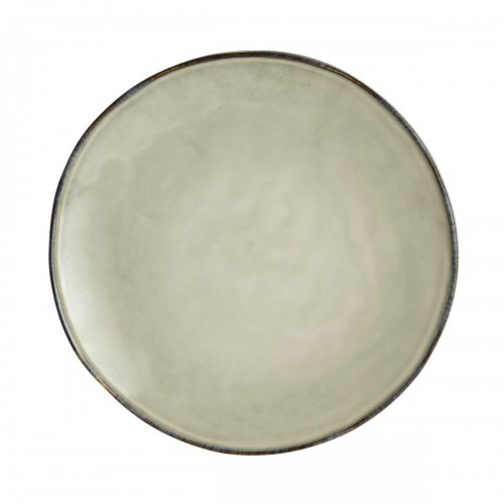 Služba na obed a kávu keramická pre 6 osôb ORGANIC HAND MADE KREMOVÝ 24 dielov.