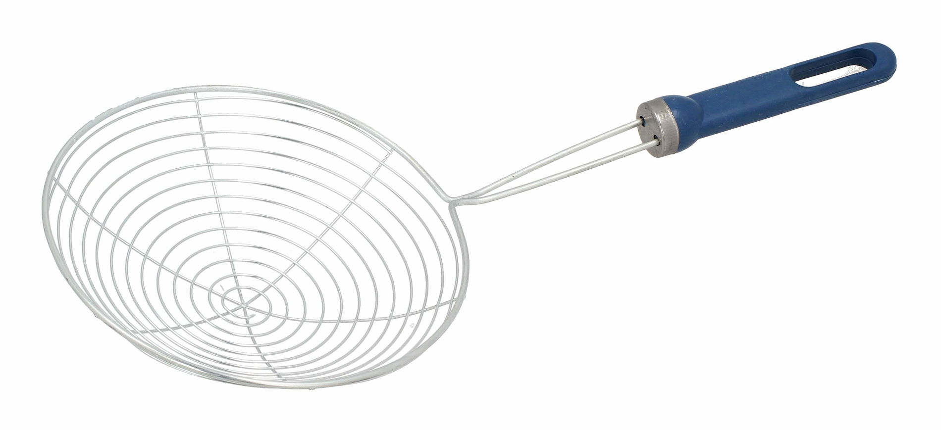 Oceďová sitková naberačka PAJĚCZYNA 32,5 cm / Nerezová odkvapávačka PAJĚCZYNA 32,5 cm