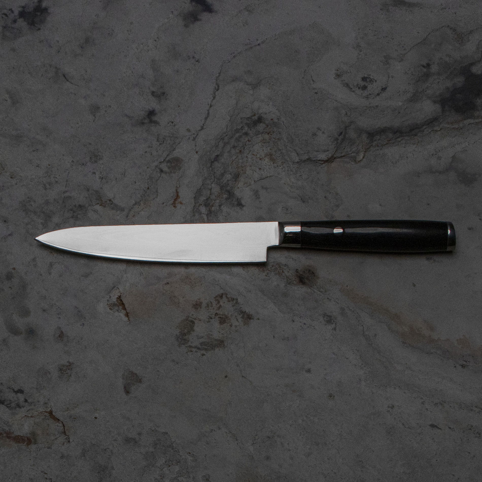 SATAKE Cutlery Mfg Damascus 15 cm - japoński nóż kuchenny ze stali damasceńskiej