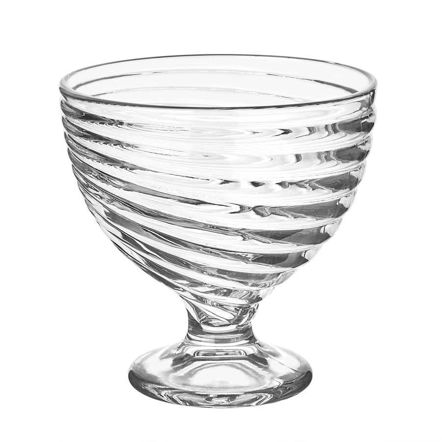 Skleněné poháry na zmrzlinu a dezert VESTA DESSERT BOWLS 6 ks 300 ml