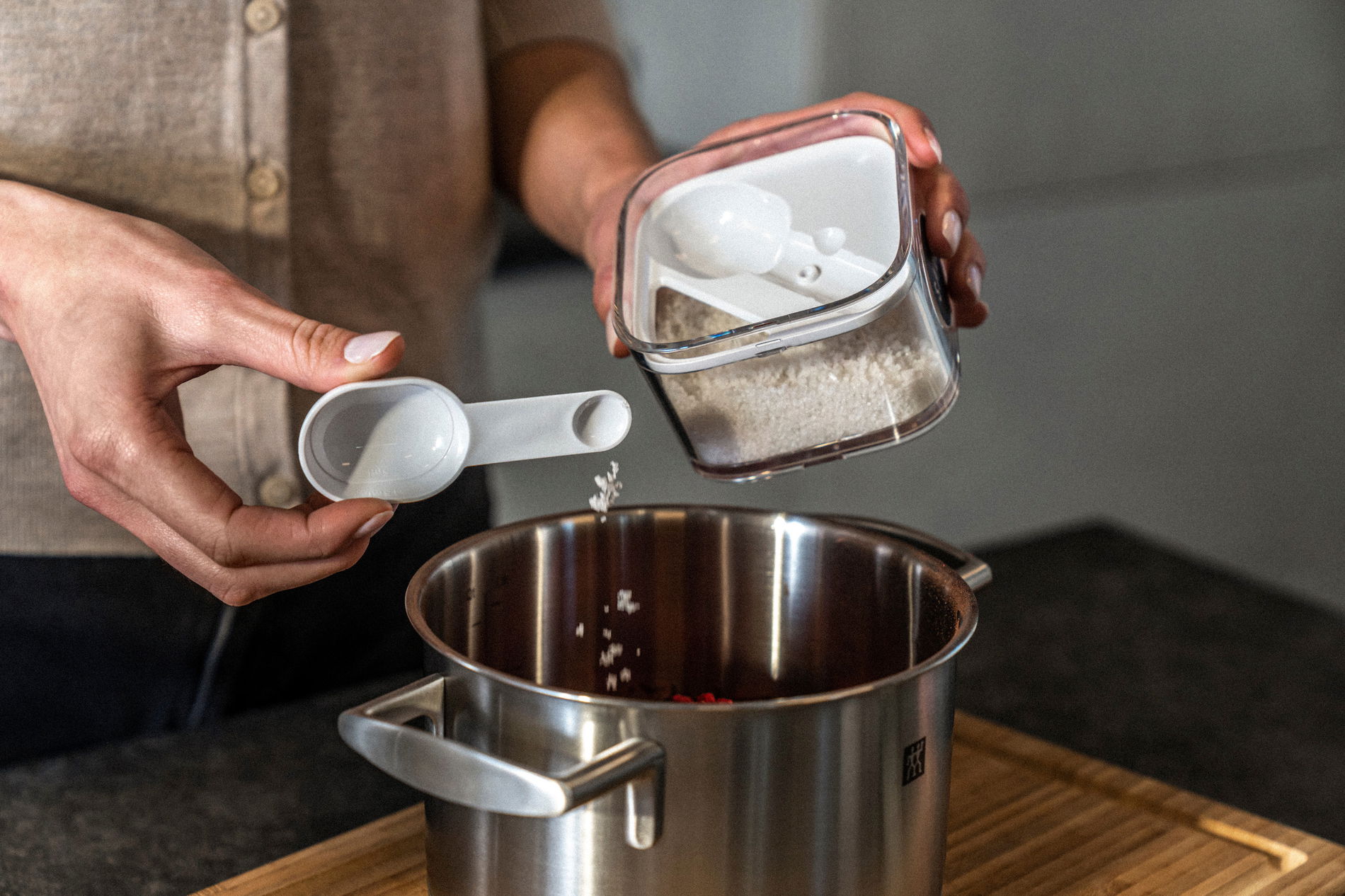 ZWILLING Fresh & Save Cube S - vložok s lyžičkou do hermetického kontajnera