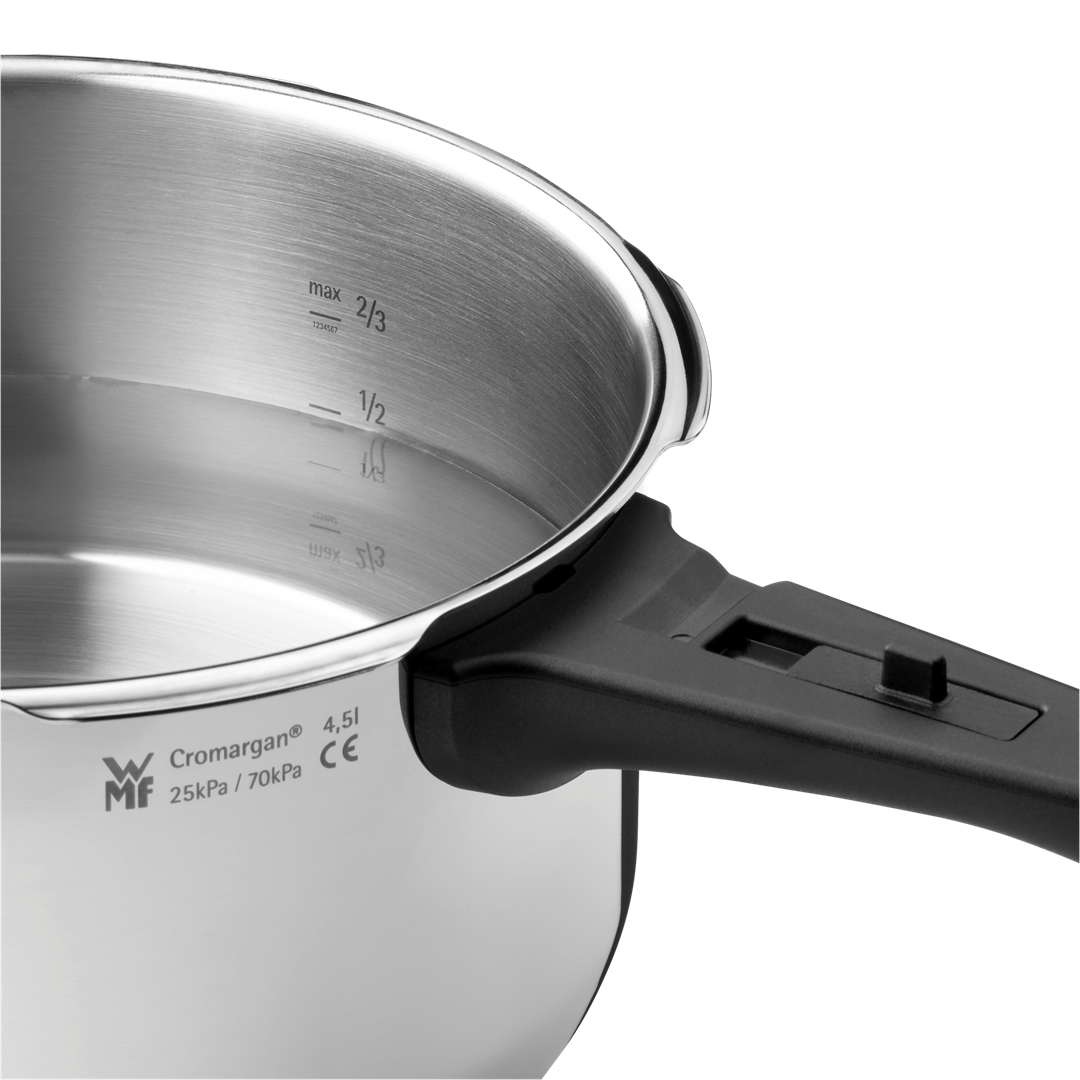 WMF Perfect 6,5 l - szybkowar ciśnieniowy ze stali nierdzewnej
