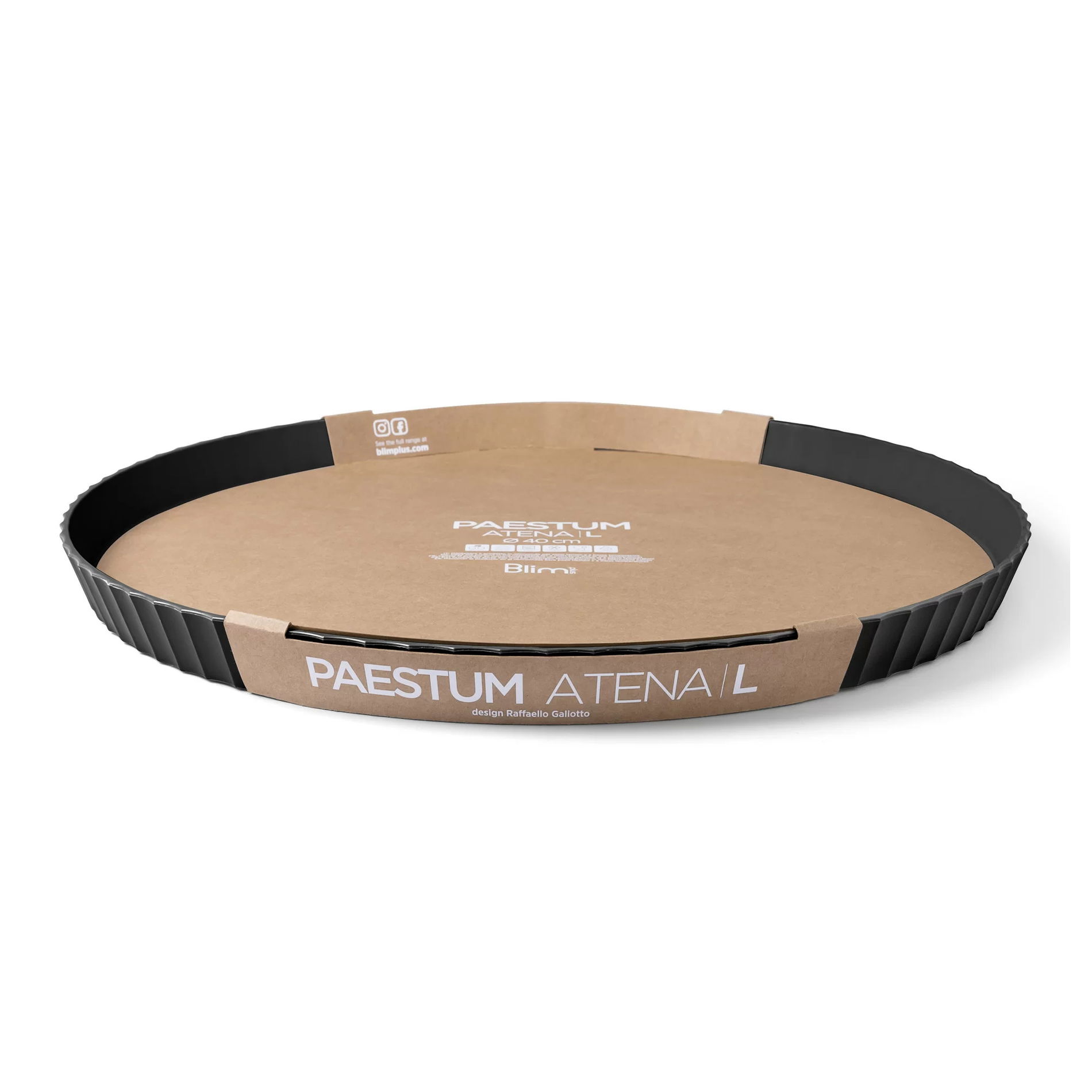 BLIM+ Paestum Atena 40 cm - talerz do serwowania przekąsek
