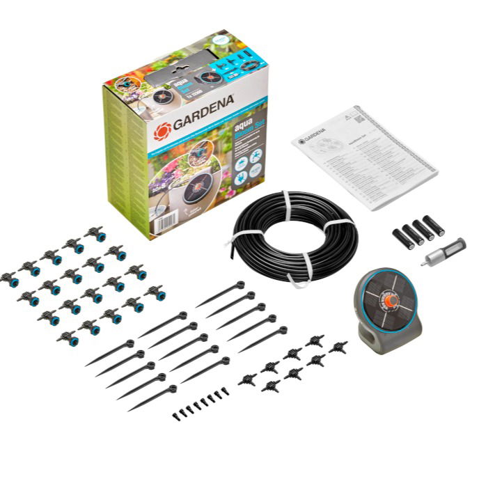 GARDENA Aqua Bloom Set 57 el. čierny - automatický zavlažovací systém