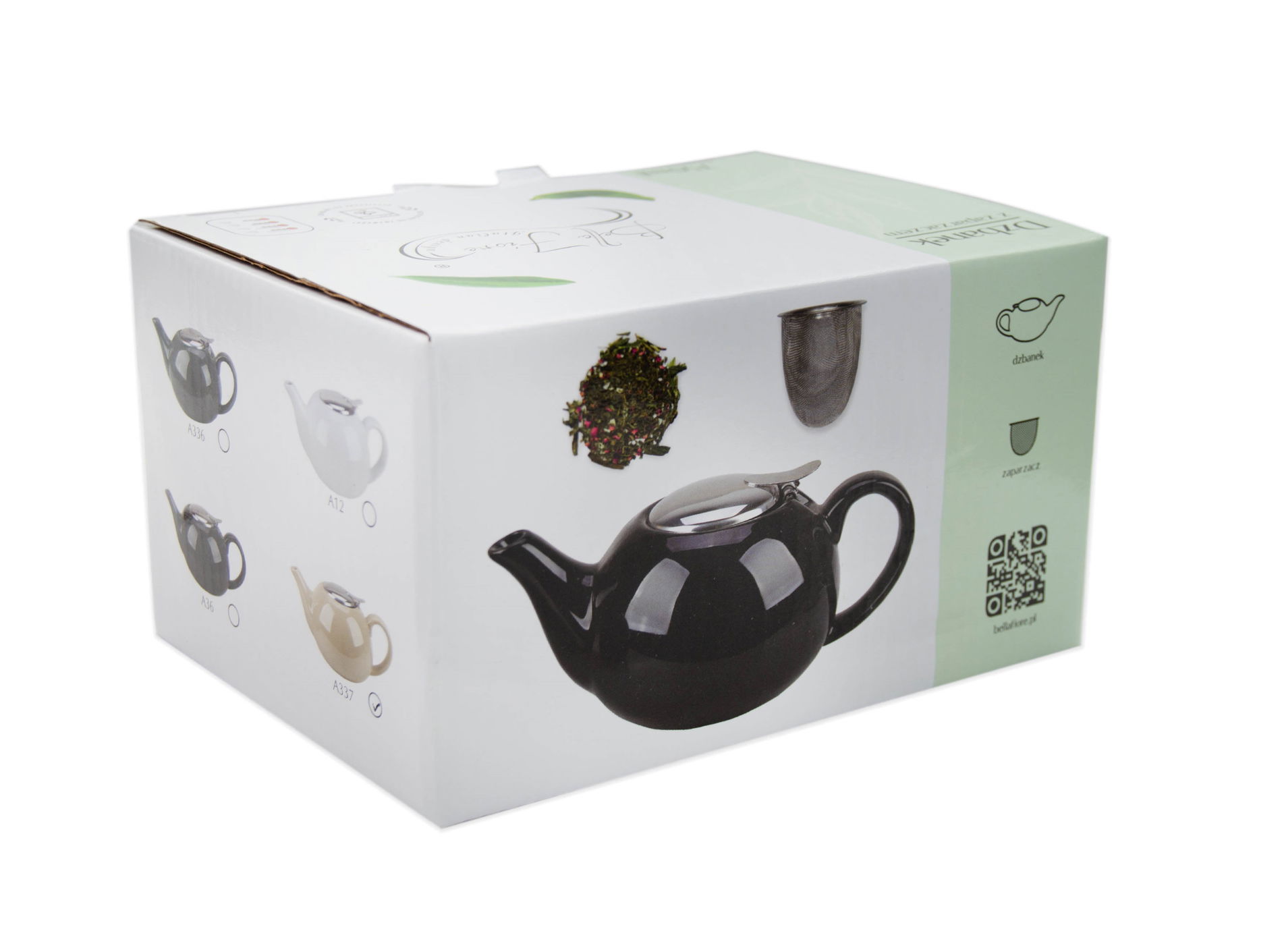 Keramický čajový konviček s infuzérem BELLA FIORE 0,75 l