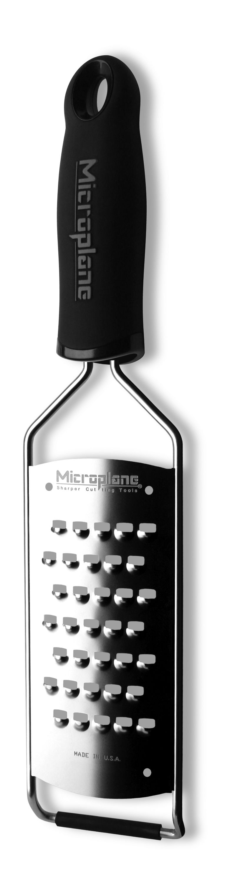 Ruční struhadlo na sýr a čokoládu MICROPLANE GOURMET EXTRA COARSE z nerezové oceli