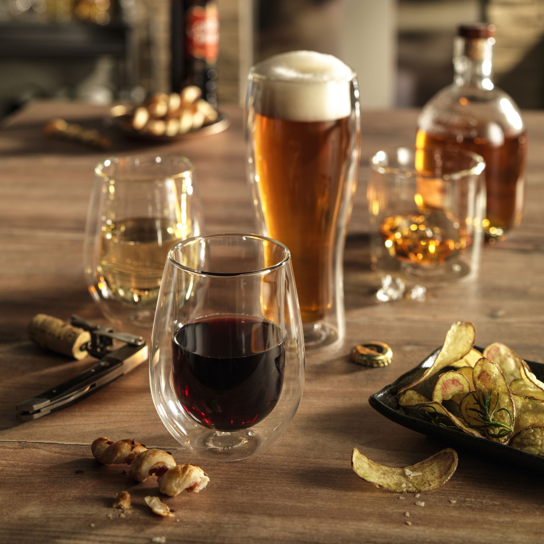 ZWILLING Sorrento Bar 350 ml 2 ks - termosklenice na červené víno s dvojitou stěnou
