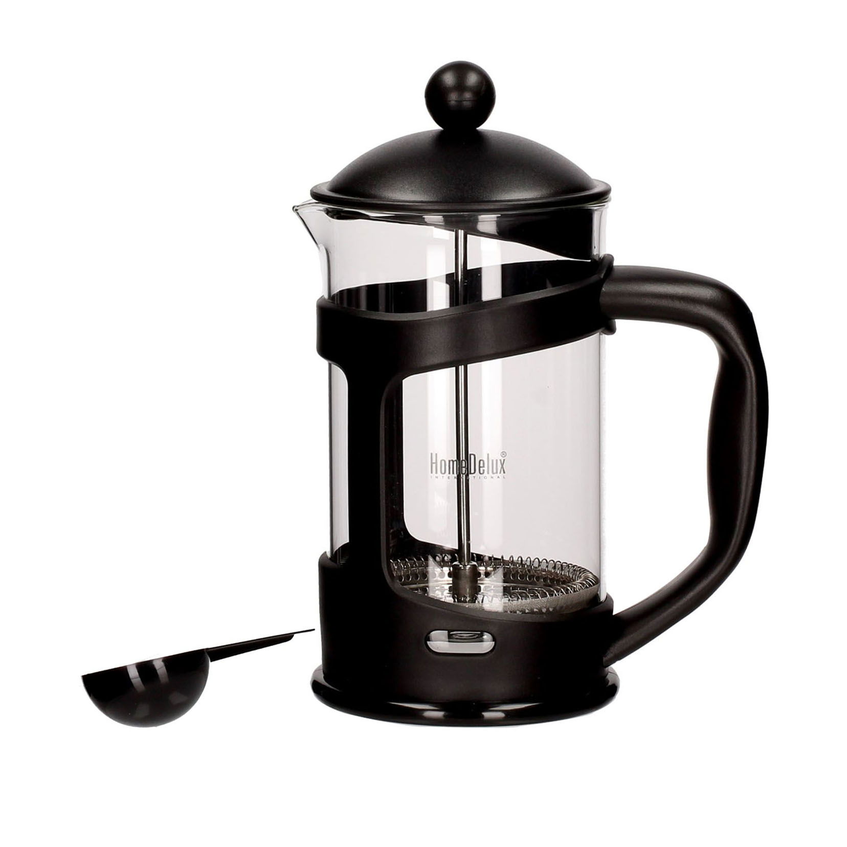 French press - skleněná konvice na čaj a kávu HOME DELUX SOFIA 0,8 l