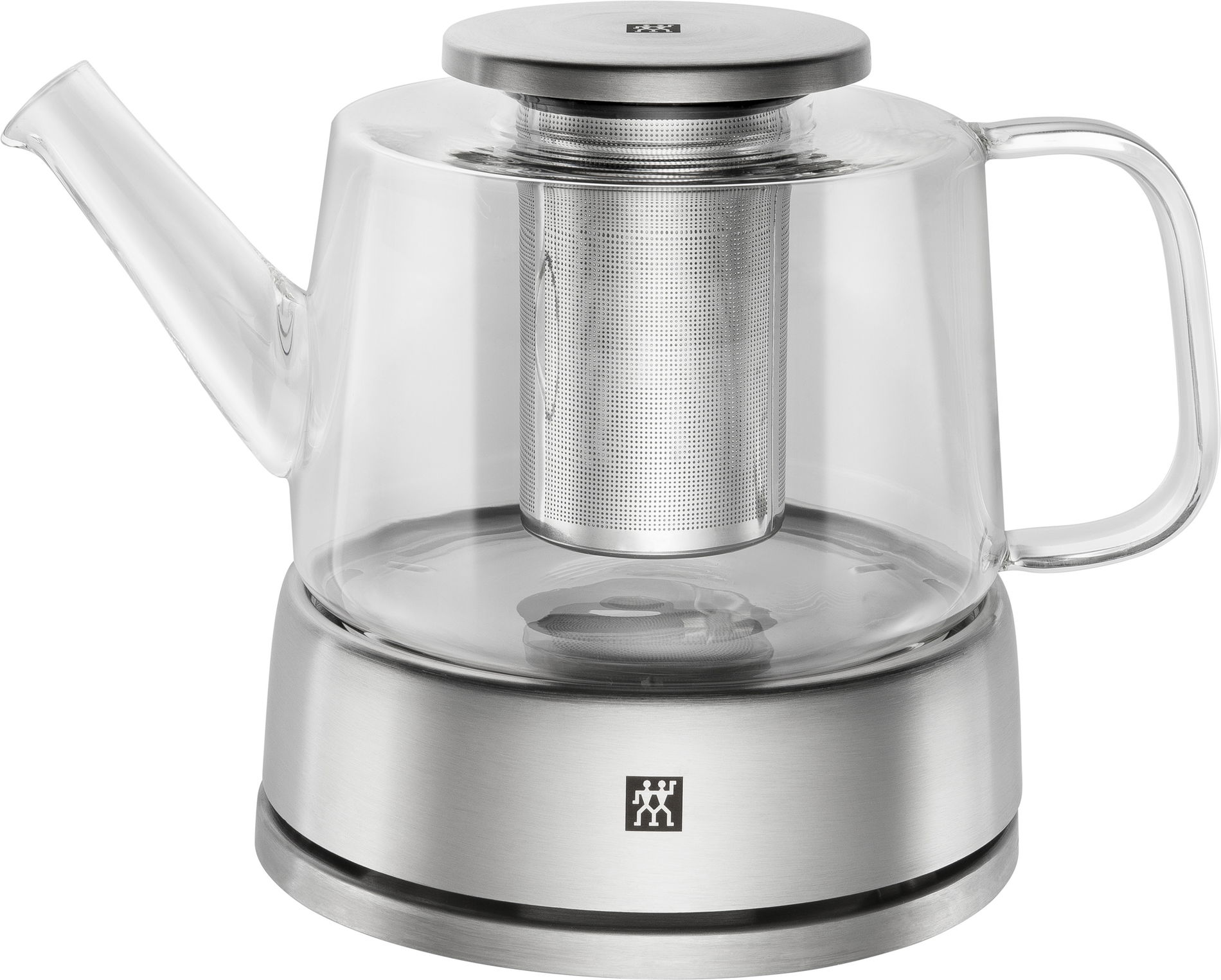 ZWILLING Sorrento 0,8 l - dzbanek do herbaty szklany z podgrzewaczem