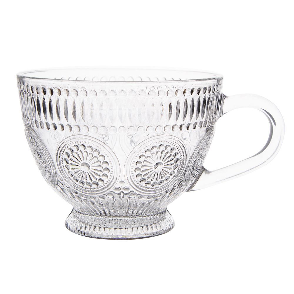 Skleněné hrnky DAISY 430 ml 6 ks