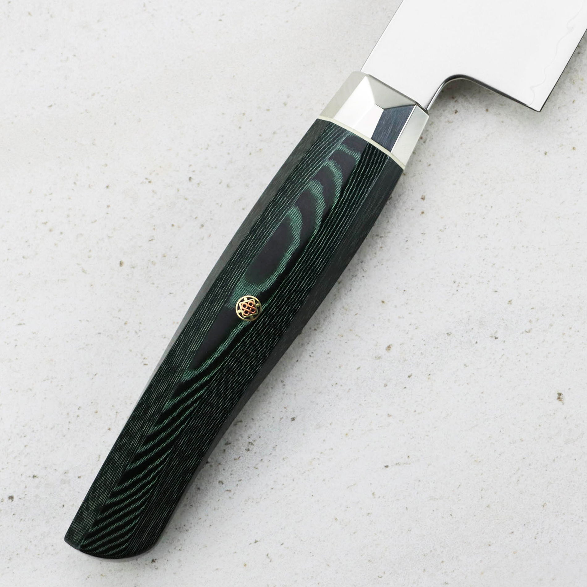 MCUSTA Zanmai Green Revolution 23 cm - japonský nôž Kiritsuke z nehrdzavejúcej ocele