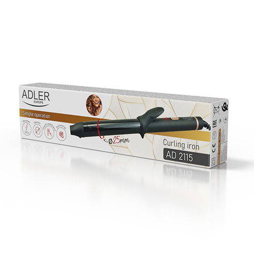 ADLER AD 2115 45 W - lokówka do włosów elektryczna ceramiczna