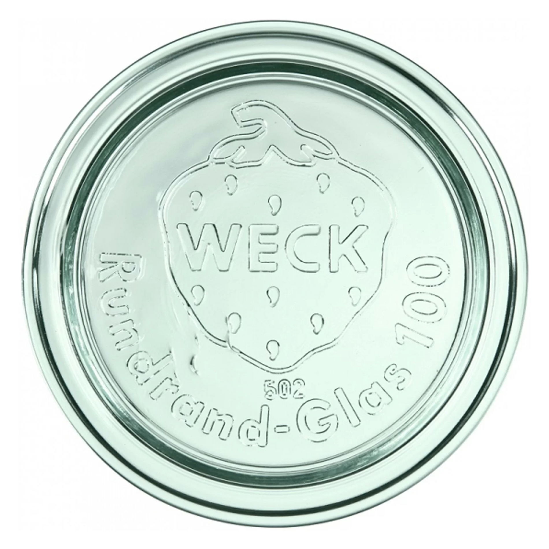 WECK 10 cm 6 ks. - veká na sklenené poháre