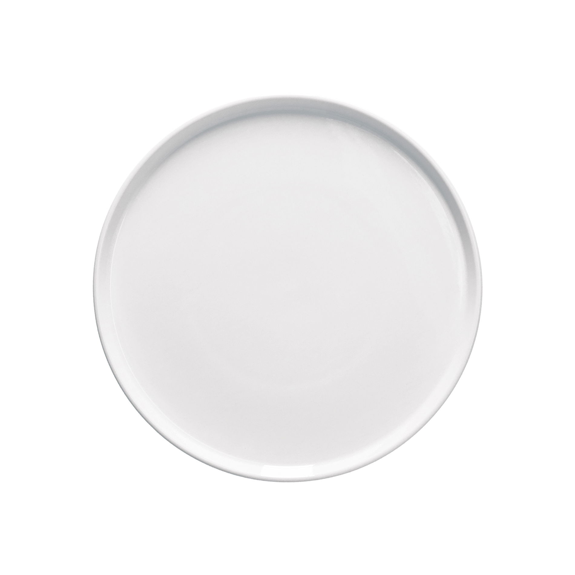 LA PORCELLANA BIANCA Essenziale Gourmet 26 cm 6 ks - jedálenské tanieriky z porcelánu