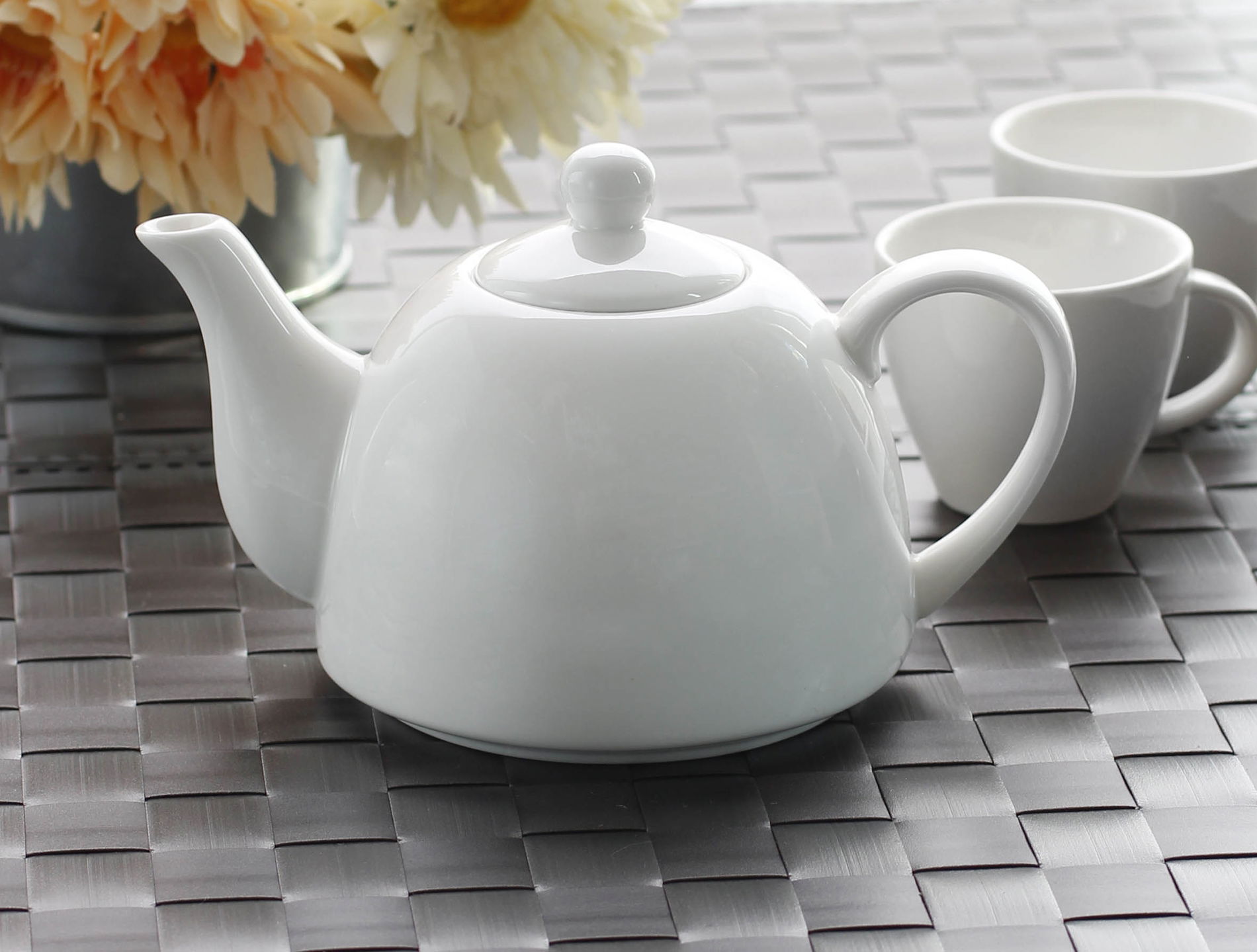 AMBITION Fala Kubiko 0,3 l - dzbanek do herbaty i kawy porcelanowy