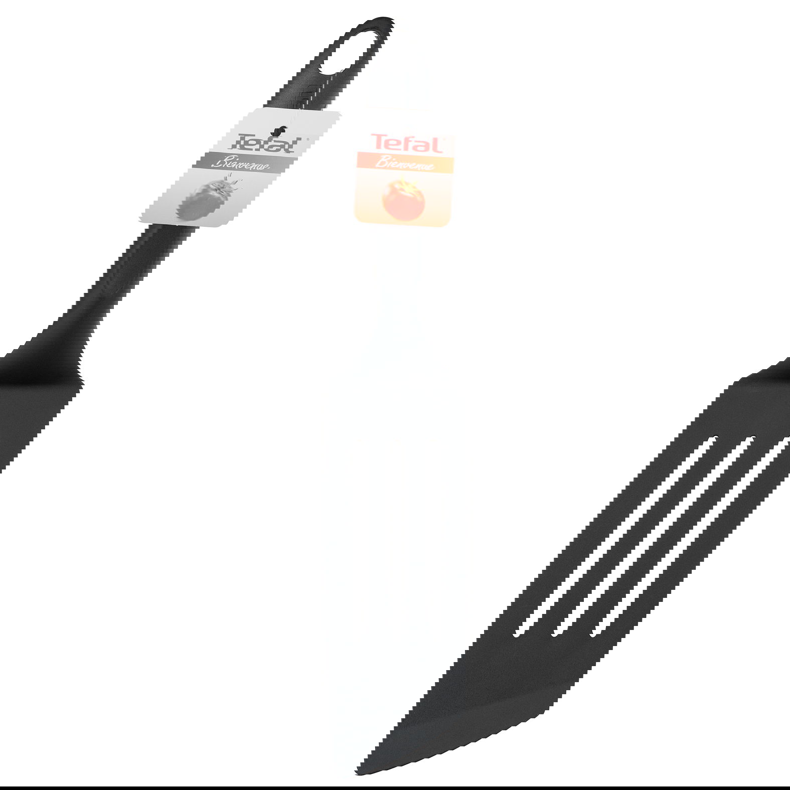 TEFAL Bienvenue 2744112 33,5 cm černá - dlouhá děrovaná plastová kuchyňská lopatka