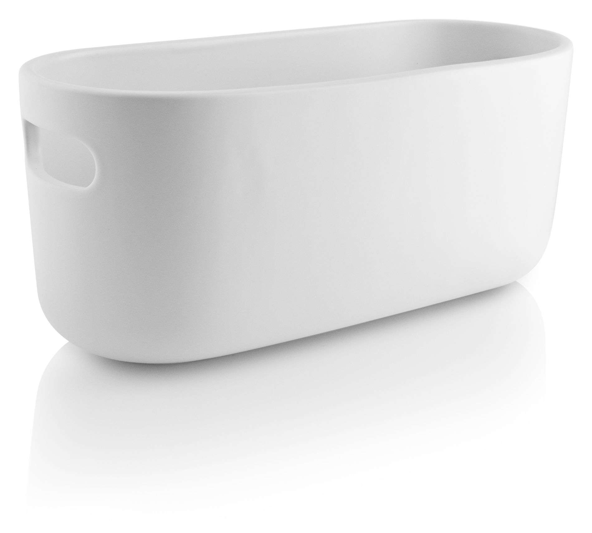 EVA SOLO 31 x 13 cm - keramický květináč / obal na bylinky s automatickým zavlažováním