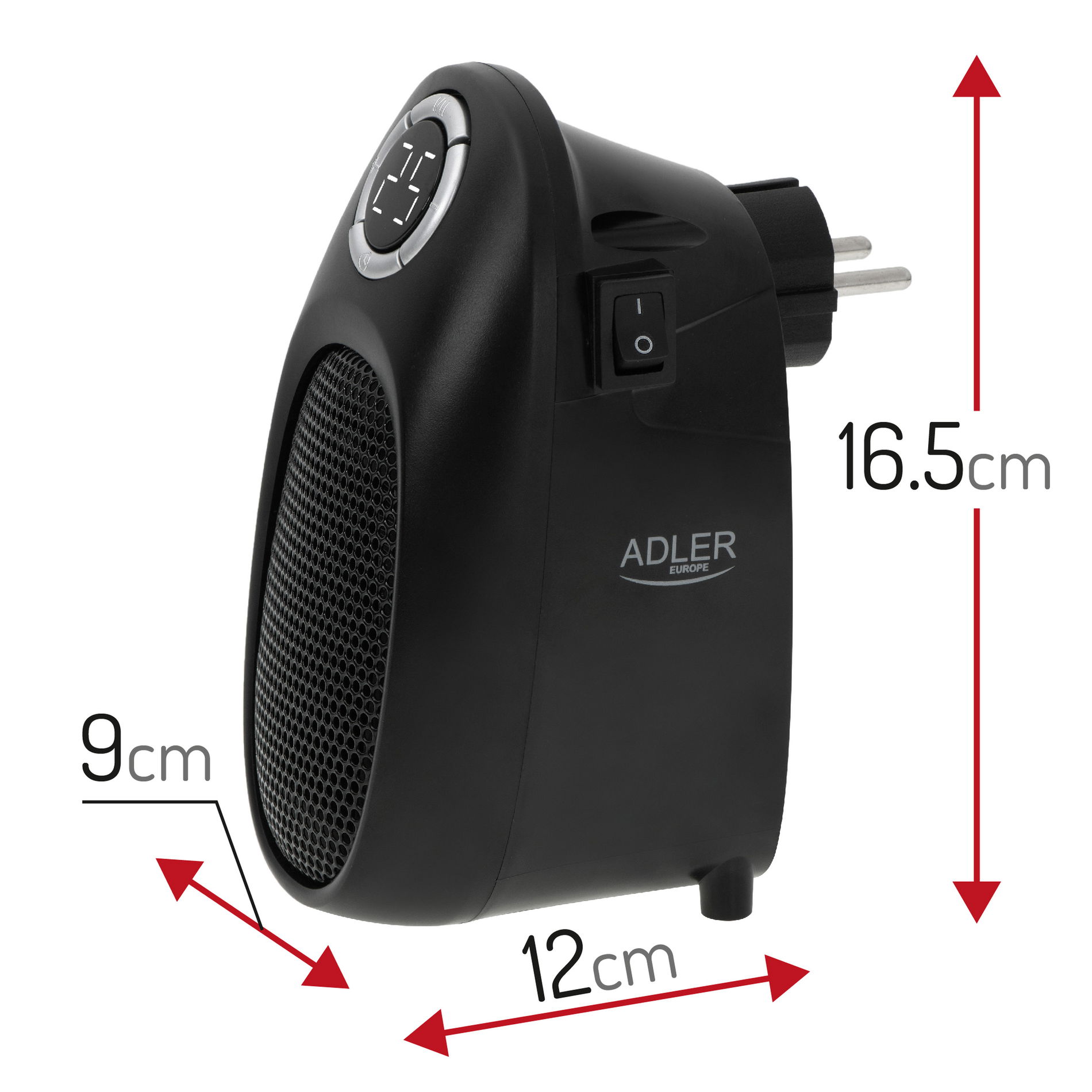 ADLER AD 7726 1500 W - keramický termoventilátor