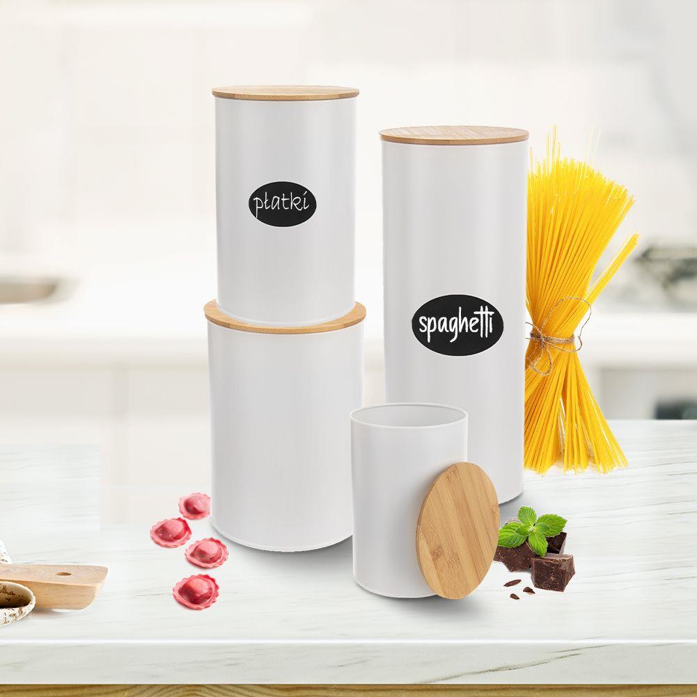 Puszka / pojemnik na makaron spaghetti metalowy WHITELINE 2,65 l