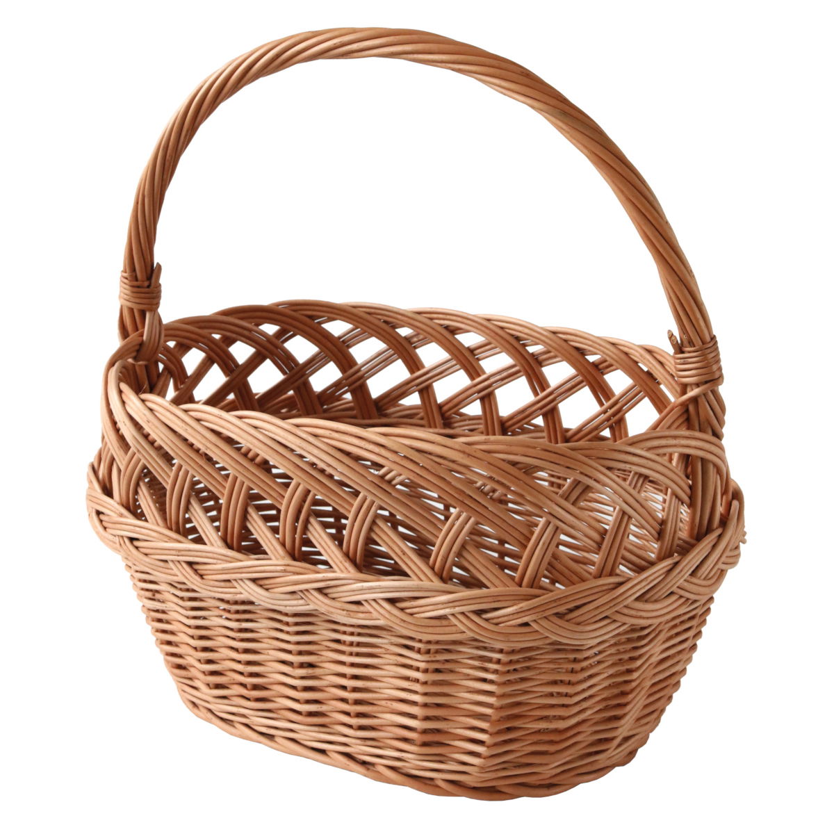 Proutěný košík na houby WNUK 34 cm