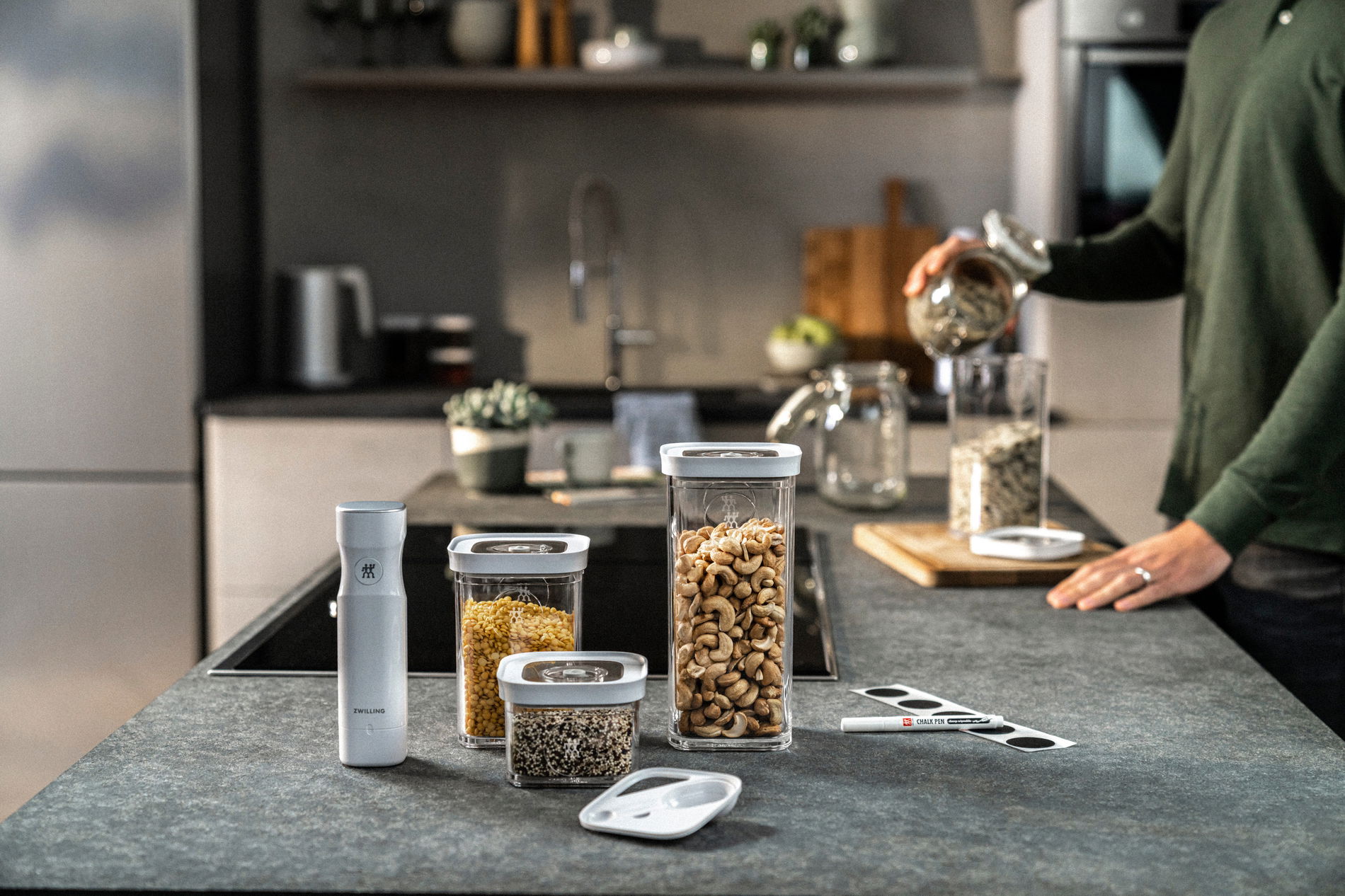 ZWILLING Fresh & Save Cube S - vložok s lyžičkou do hermetického kontajnera