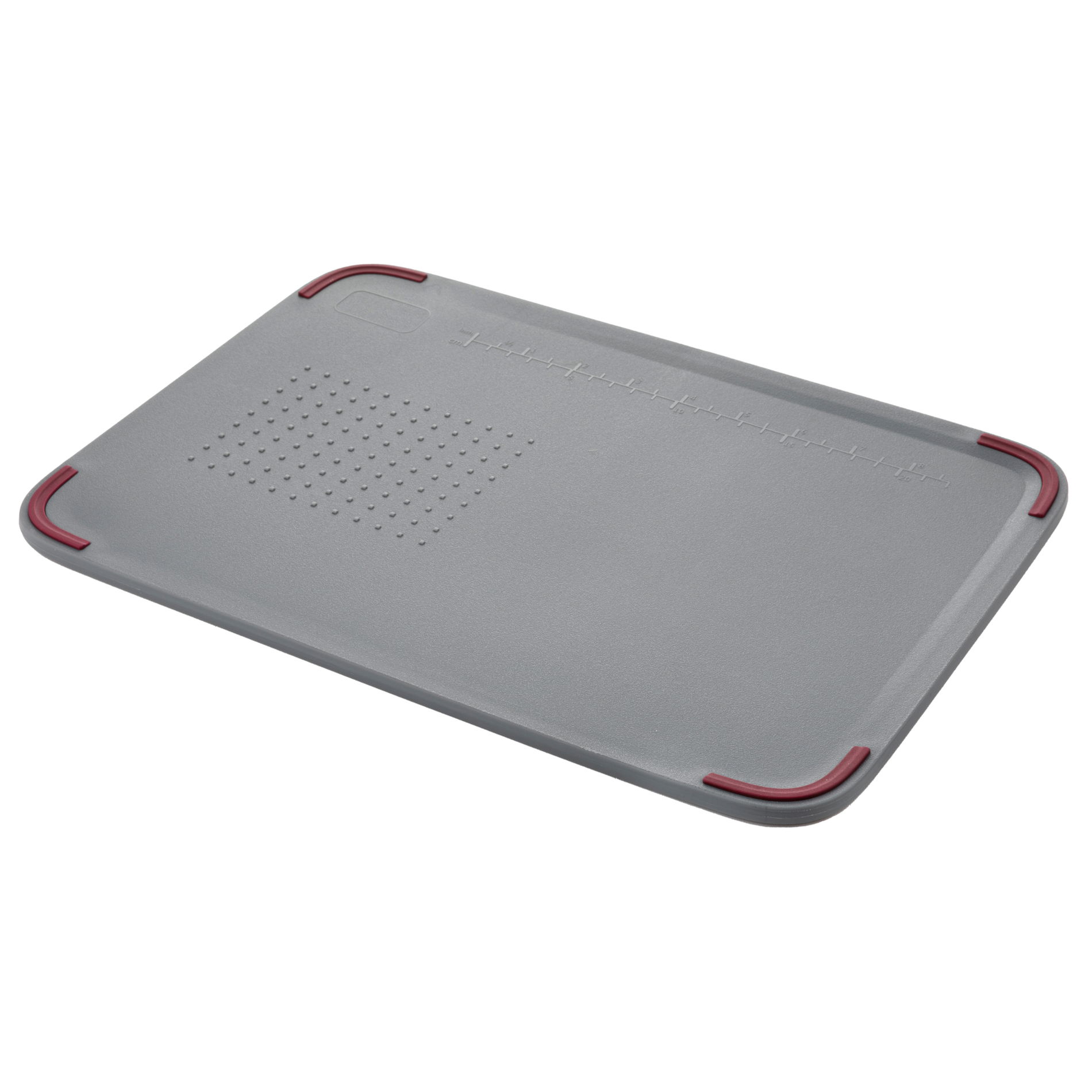 Deska do krojenia plastikowa FLORINA SMART SZARA 35,5 x 25 cm