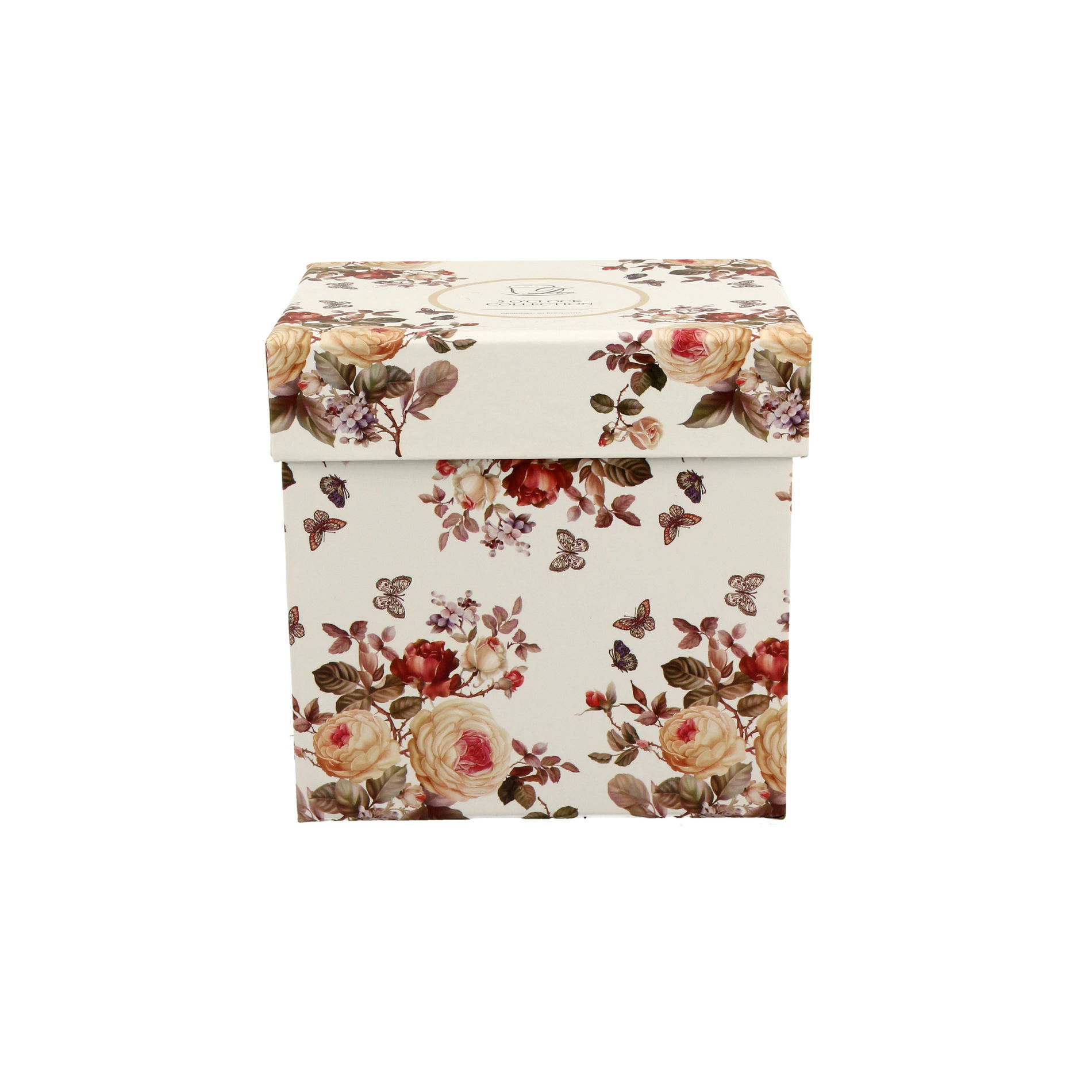 Porcelánový hrnek DUO ROMANTIC ZAHRA BÍLÝ 380 ml