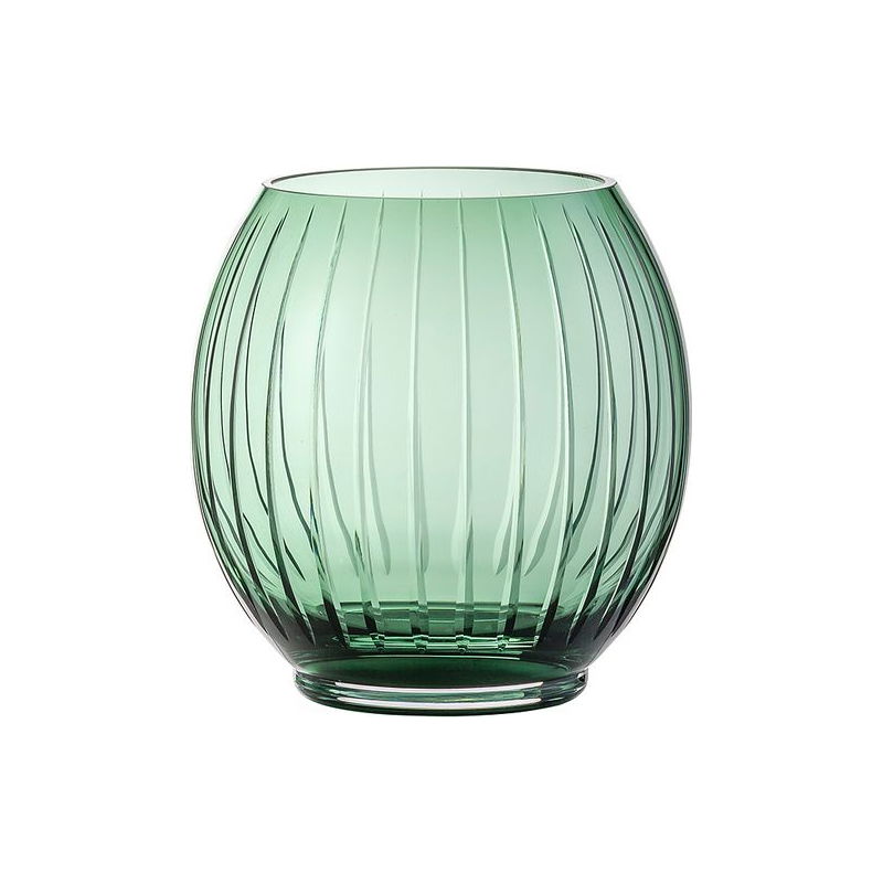 ZWIESEL 1872 SIGNUM křišťálová váza na květiny SMOKY GREEN 19 cm