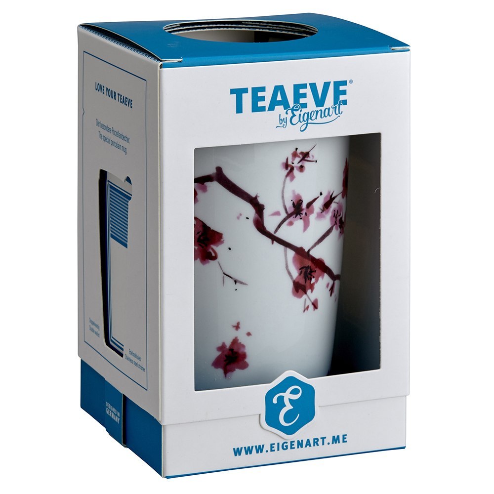 Porcelánový hrnek s vařečkou a víčkem EIGENART SPRINGFIELD WHITE 350 ml