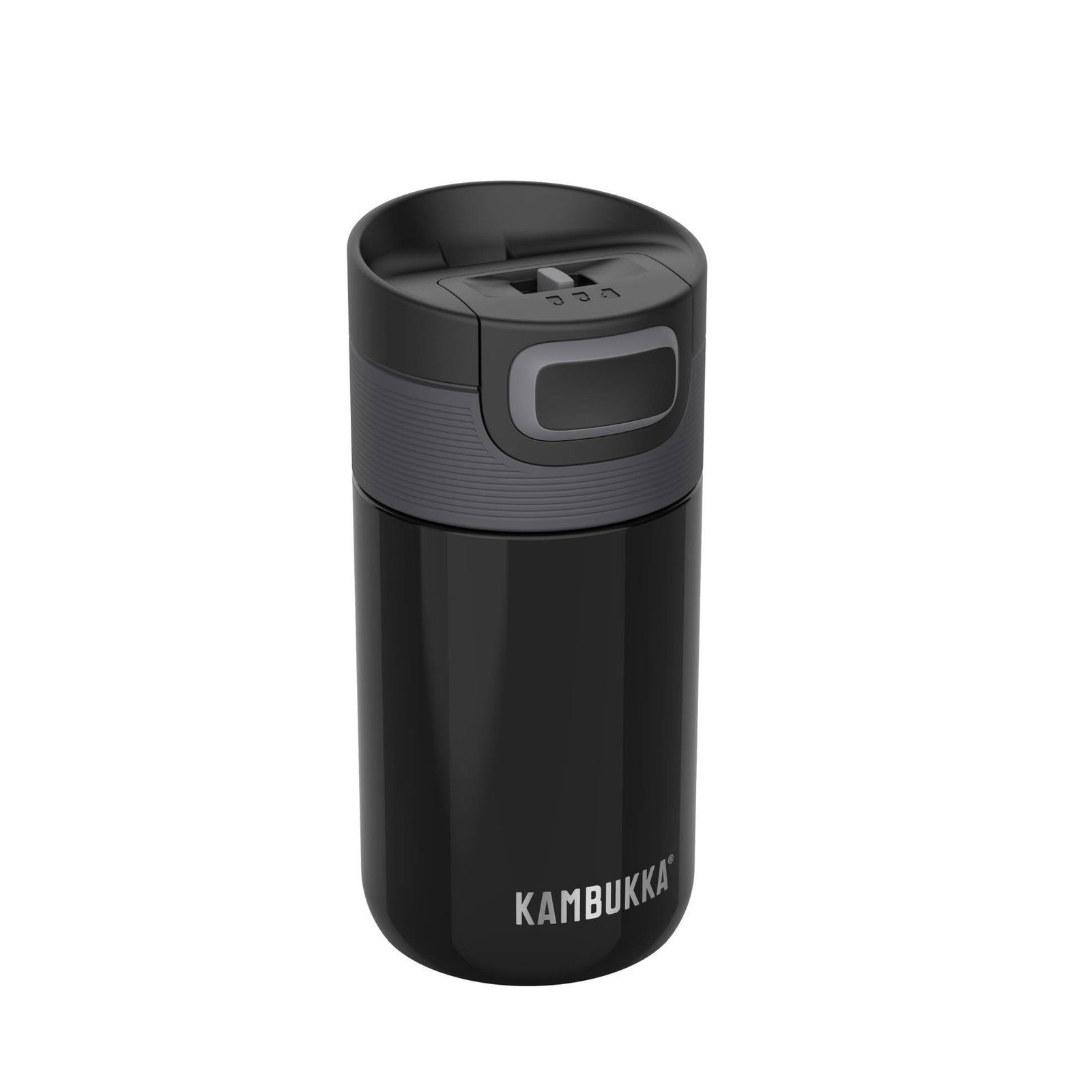 KAMBUKKA Etna Pitch Black 300 ml čierny - termo pohár z nerezovej ocele