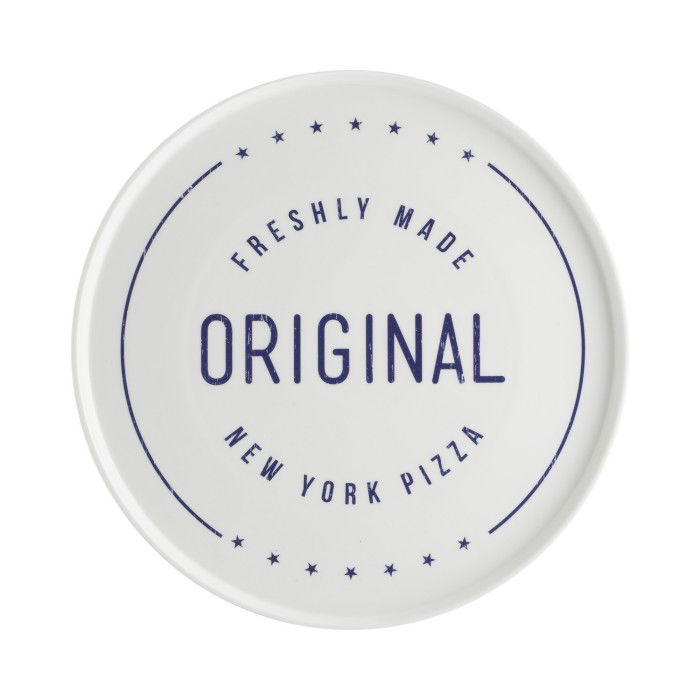TYPHOON New York 31 cm - porcelánový talíř na pizzu