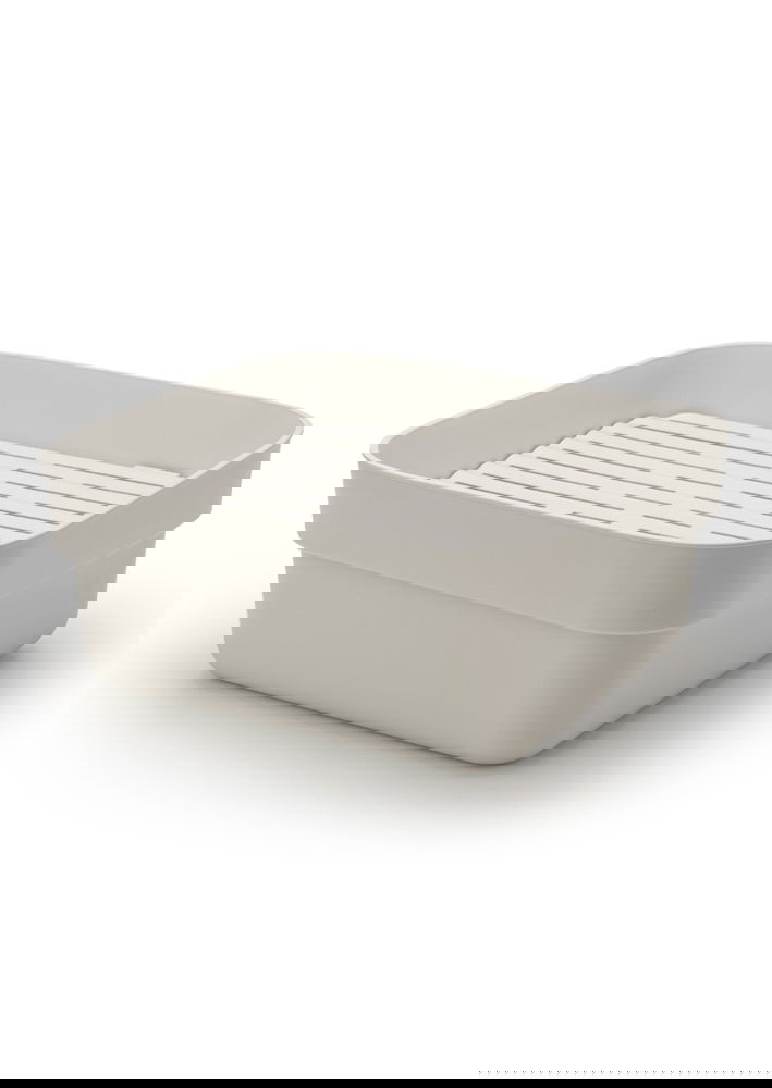 BRABANTIA SinkSide szara - suszarka z miską do naczyń plastikowa