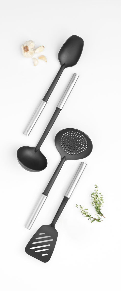BRABANTIA Profile černé 4 ks - nylonové kuchyňské náčiní