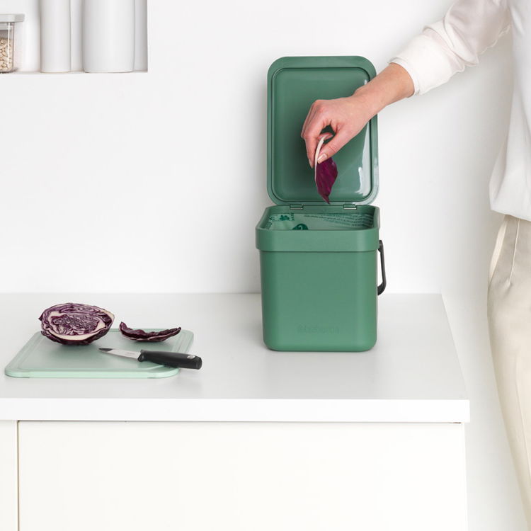 BRABANTIA Sort&Go 6 l - plastový kuchyňský kompostér