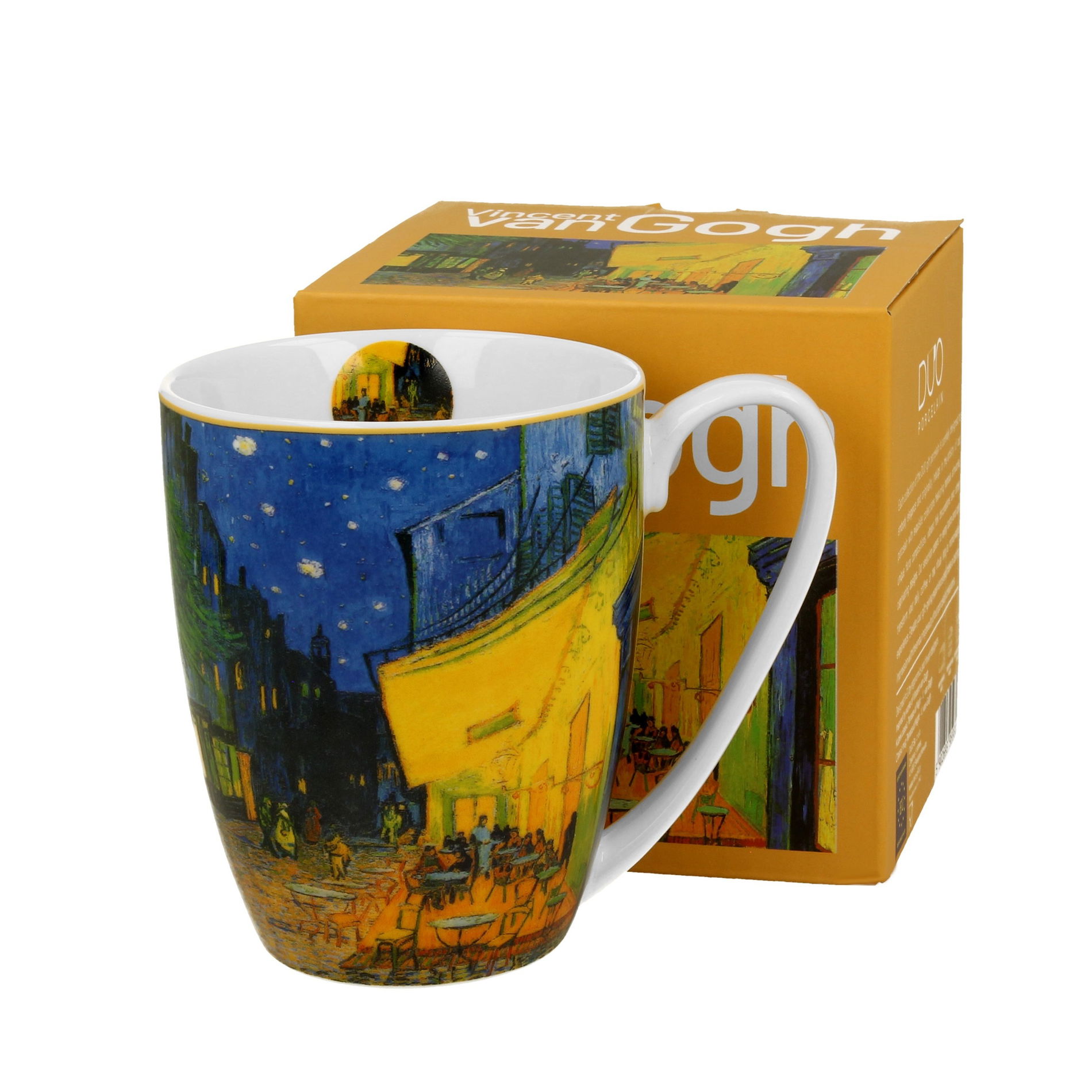 Porcelánový hrnček DUO ART GALLERY STARRY NIGHT BY V. VAN GOGH 360 ml