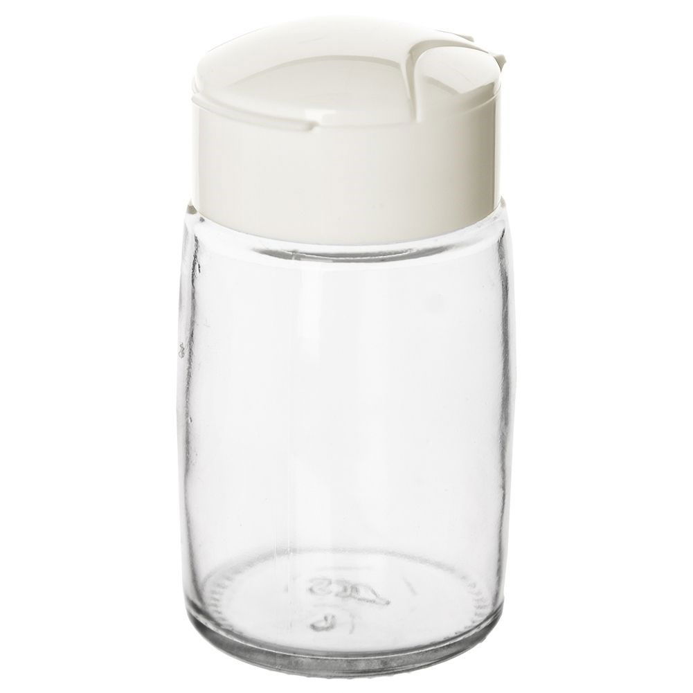 Nádoba / Skleněná nádoba na koření s dávkovačem 100 ml