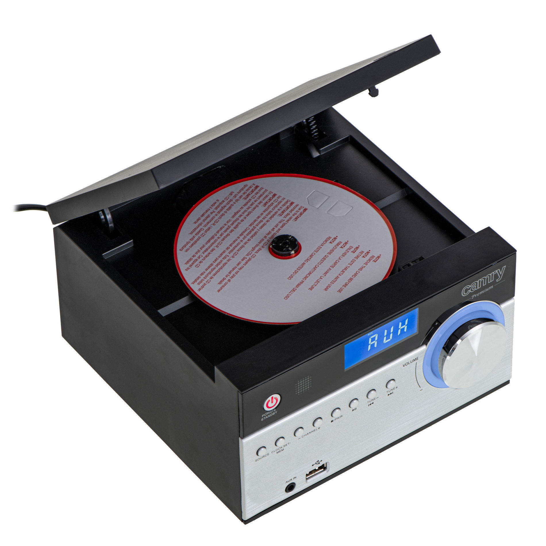 CAMRY CR 1173 HiFi - mini wieża stereofoniczna z bluetooth i głośnikami