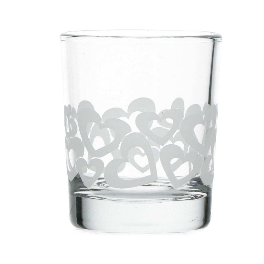LA PORCELLANA BIANCA Babila 50 ml 6 ks. - skleničky na vodku