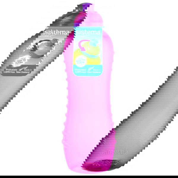 SISTEMA Hydrate Squeeze Bottle 0,62 l różowy - bidon plastikowy