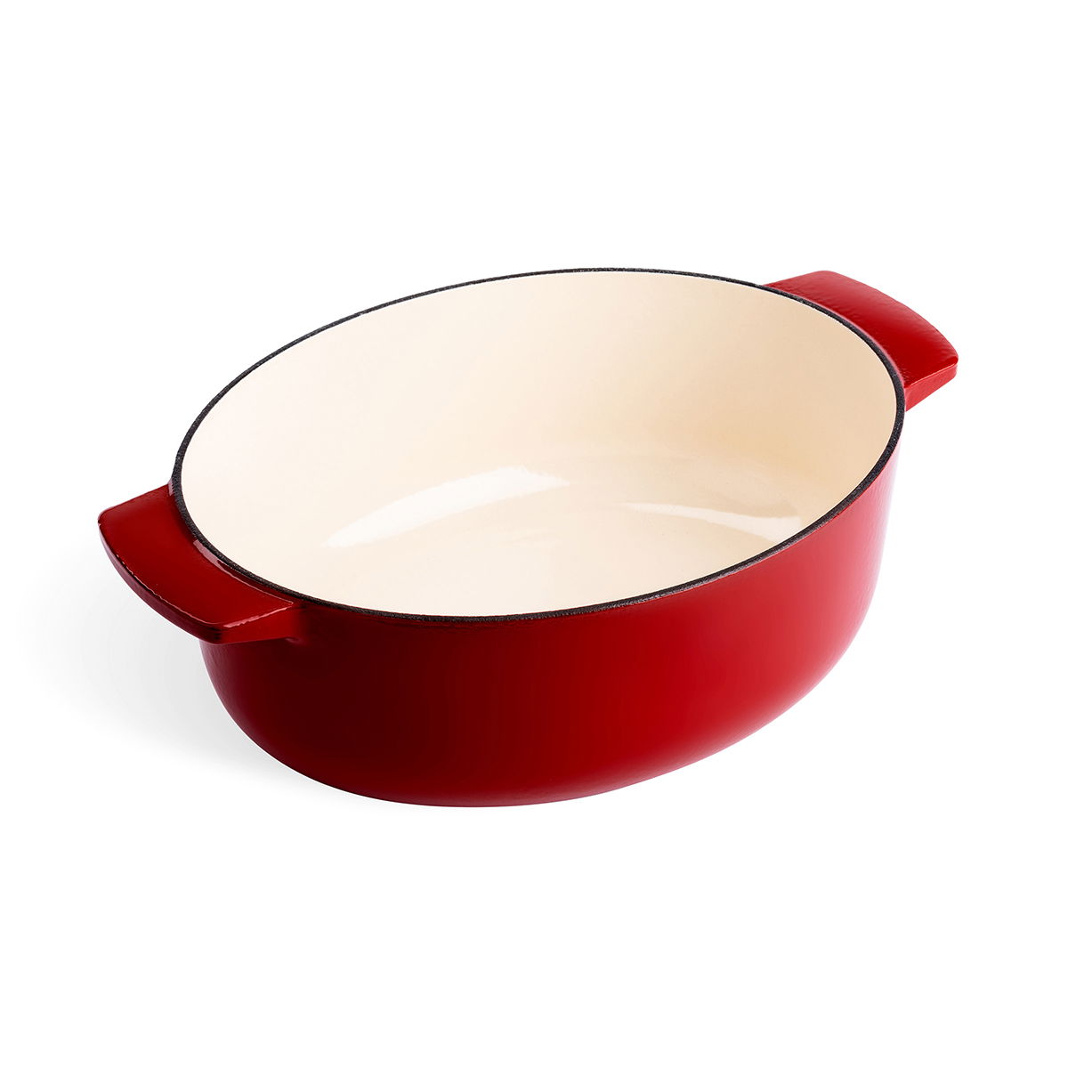KITCHENAID Empire Red 5,6 l - garnek żeliwny z pokrywką