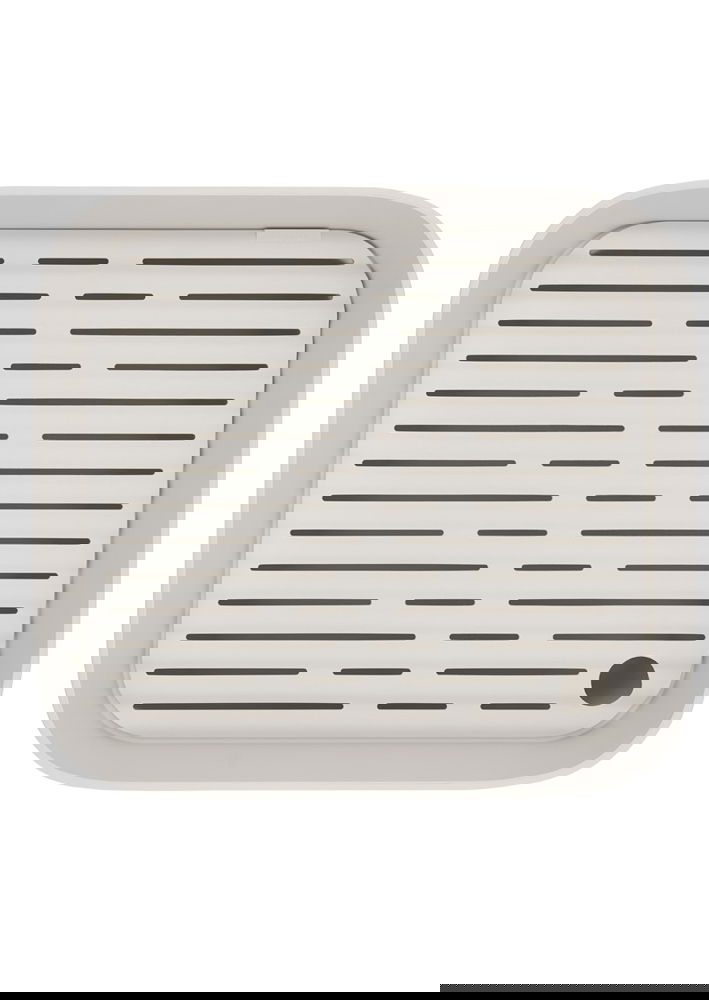 BRABANTIA SinkSide szara - suszarka z miską do naczyń plastikowa